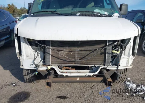 2021 Chevrolet Express Cargo Rwd 2500 Regular Wheelbase Wt z USA, uszkodzony, nr VIN 1GCWGAFP4M1309292